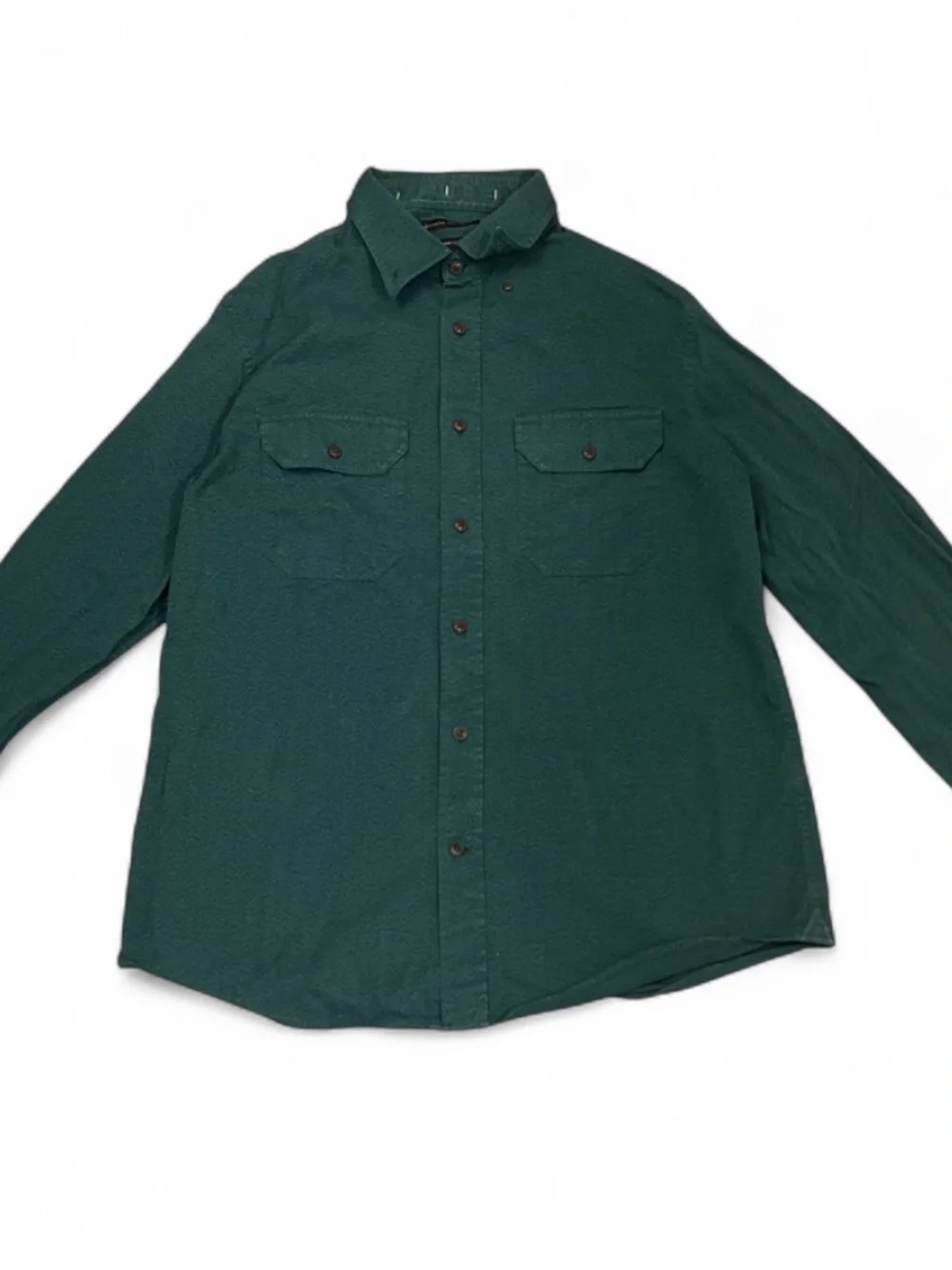 Banana Republic Men’s Dark Green Button-Up Shirt Casual Workwear Size Medium
